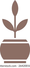 Plant vector icon. Can be used for printing, mobile and web applications.