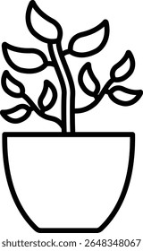 Plant vector icon. Can be used for printing, mobile and web applications.