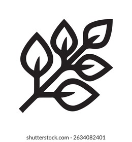 Plant vector icon on whitebackground