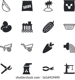 plant vector icon set such as: vacancy, home, wallpaper, bag, windmill, irrigation, corn, cashew, soy, success, shape, sunflower, up, chemical, tropical, legume, kidney, hazelnut, piece, flower