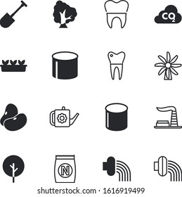 plant vector icon set such as: solar, formula, blue, colored, oil, pea, turbine, red, emits, wind, scoop, air, generator, horticulture, beautiful, propeller, dry, harvest, engineering, station