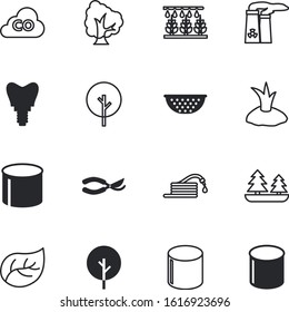 plant vector icon set such as: icons, simple, horticulture, model, plastic, mouth, vegetable, oral, jaw, air, process, phase, dentistry, space, cut, smog, science, radish, progress, broccoli