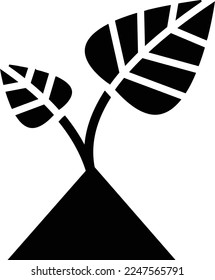 Plant Vector Icon which is suitable for commercial work and easily modify or edit it
