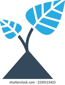 Plant Vector Icon which is suitable for commercial work and easily modify or edit it
