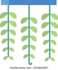 Plant Vector illustration icon in trendy flat style isolated on white background