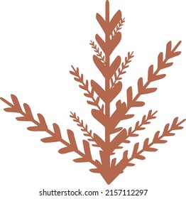ilustración vectorial de hojas
