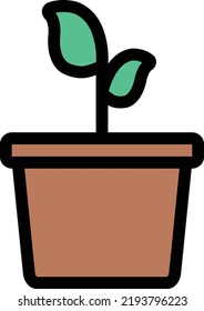 plant Vector illustration on a transparent background.Premium quality symmbols.Stroke vector icons for concept and graphic design.