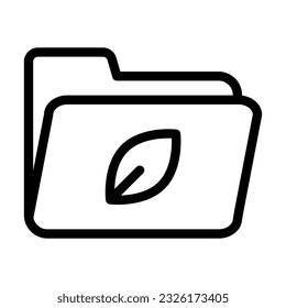 Icono De Línea Gruesa Del Vector De Plantas Para Uso Personal Y Comercial.
