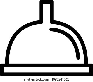 plant vector thin line icon