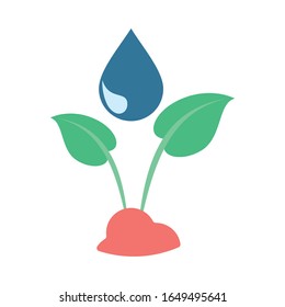 Vektorillustration-Design für Wassertropfen