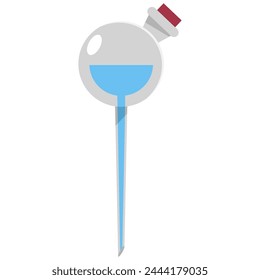 Plant water feeder vector cartoon illustration isolated on a white background.