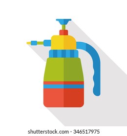 plant waterer flat icon