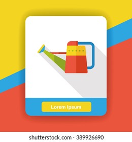 plant waterer flat icon