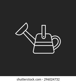plant waterer line icon