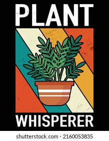 Plant Whisperer Shirt Funny Garden Gift Plant Whisperer T-Shirt. Plant Whisperer Funny Gardening Botanical Garden Gift T-Shirt