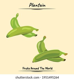 Plantain Ingredients Some Food And Drink, Graphic Element, Fruit Book Asset