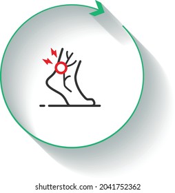 Plantar Fasciitis Treatment Recovery Icon