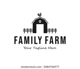 plantation family vector logo. white background