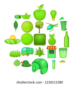 Plantation icons set. Cartoon set of 25 plantation vector icons for web isolated on white background