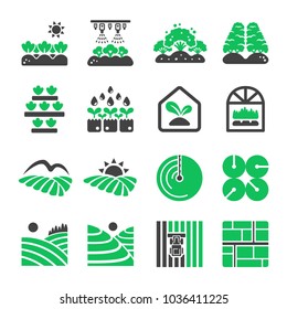 plantation,agriculture icon set