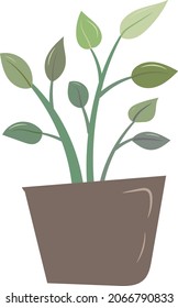 planter box design for background, sticker printable, etc.
