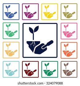 Planting icon