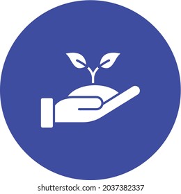 Plantando imagen vectorial de icono. También se puede usar en Village. Adecuado para aplicaciones móviles, aplicaciones web y medios impresos.