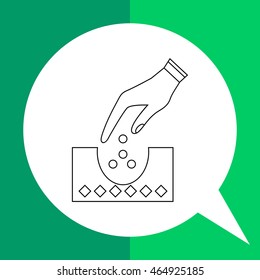 Planting Line Icon