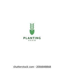 Planting Seed Farm Logo Design Inspiration