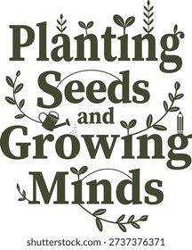 Planting Seeds and Growing Minds Educational Logo