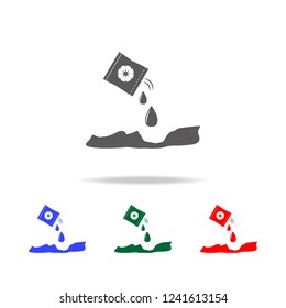 planting of seeds icon. Elements of garden in multi colored icons. Premium quality graphic design icon. Simple icon for websites, web design, mobile app, info graphics