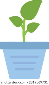 Planting Vector Icon Flat Style