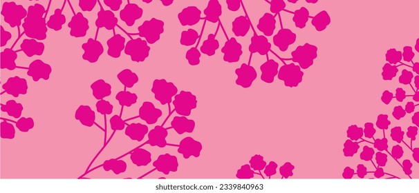 plants ,botanical ,seamless pattern vector design for fashion, fabric, wallpaper and all prints on pattern  Small colorful flowers.