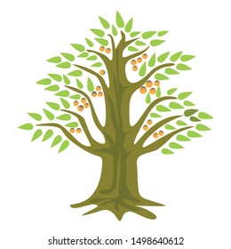 Plants in the form of beautiful trees