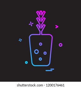 Plants icon design vector