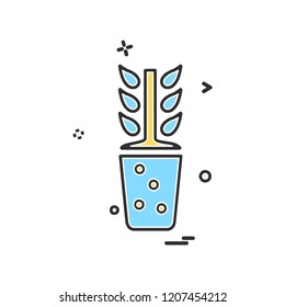 Plants icon design vector