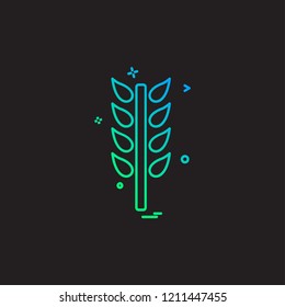 Plants icon design vector