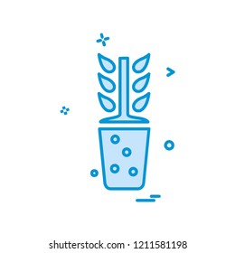 Plants icon design vector