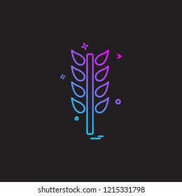 Plants icon design vector