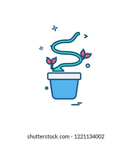 Plants icon design vector 