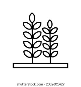 plants icon logo symbol illustration