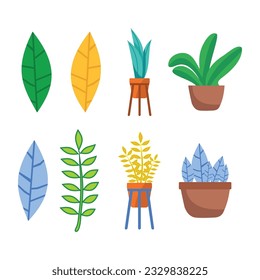 plants icon object houseplant vector