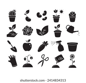 Plants Icon Set is perfect for your web design needs
