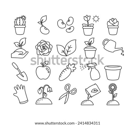 Plants Icon Set is perfect for your web design needs