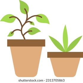 Plants icon vector image. Suitable for mobile application web application and print media.
