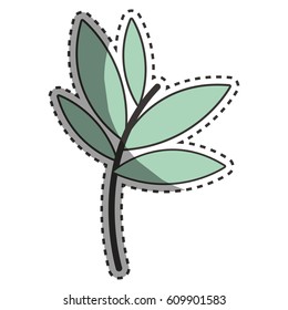 plants with leaves icon image