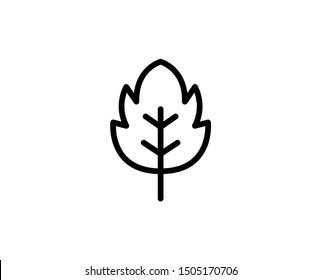 Plants line icon. Vector symbol in trendy flat style on white background. Garden sing for design.