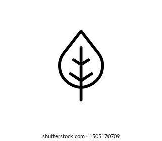 Plants line icon. Vector symbol in trendy flat style on white background. Garden sing for design.