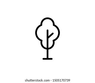 Plants line icon. Vector symbol in trendy flat style on white background. Garden sing for design.