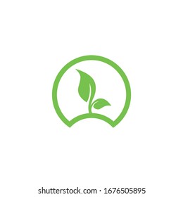 Plants Logo Design Inspiration Vector Illustration Stock Vector ...